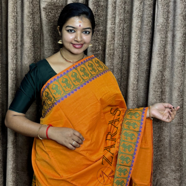 Bharatanatyam Dance Practice saree
