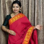 Bharatanatyam Dance Practice saree