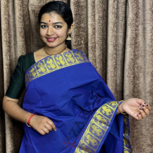Bharatanatyam Dance Practice saree