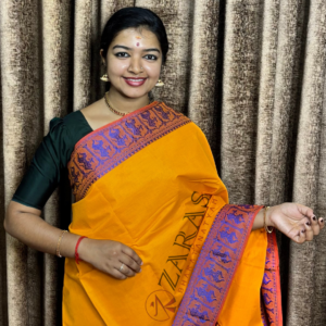 Bharatanatyam Dance Practice saree