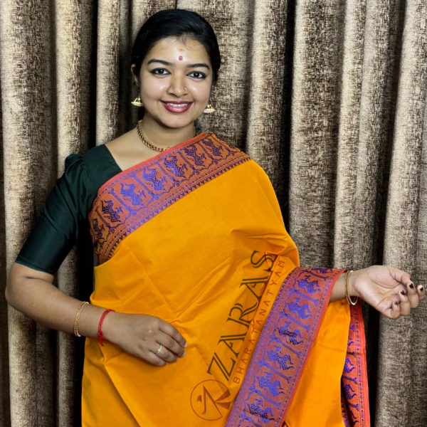 Bharatanatyam Dance Practice saree