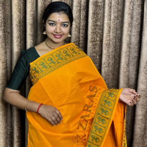Bharatanatyam Dance Practice saree