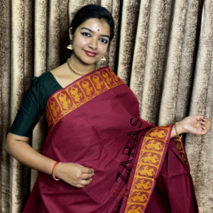 Bharatanatyam Dance Practice saree