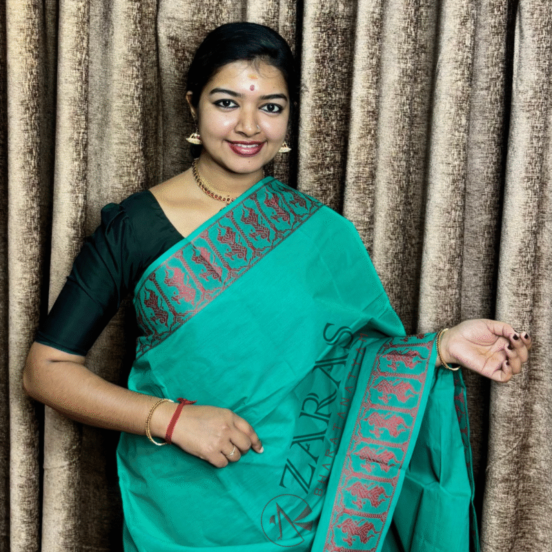 Bharatanatyam Dance Practice saree