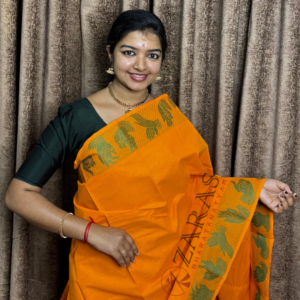 Bharatanatyam Dance Practice saree