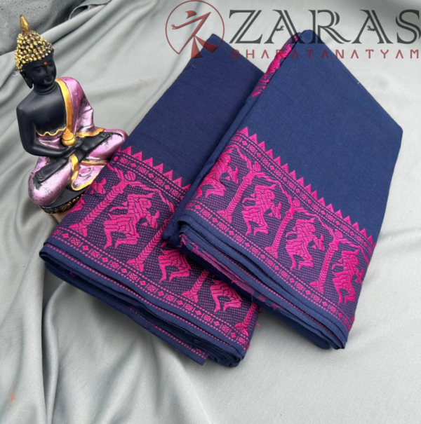 Bharatanatyam Dance Practice saree