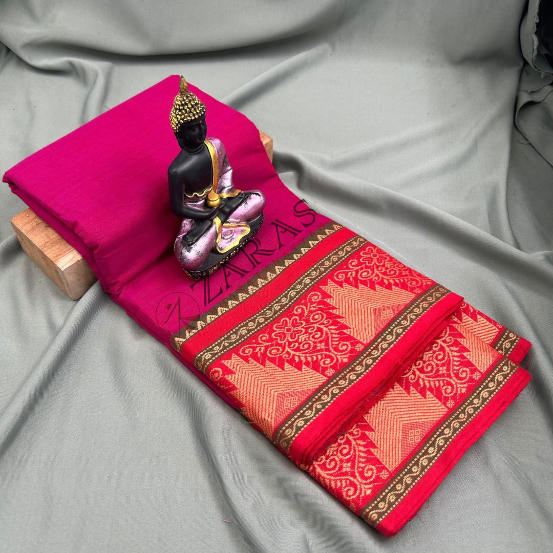 Bharatanatyam Dance Practice Saree