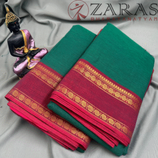 Bharatanatyam Dance Practice Saree