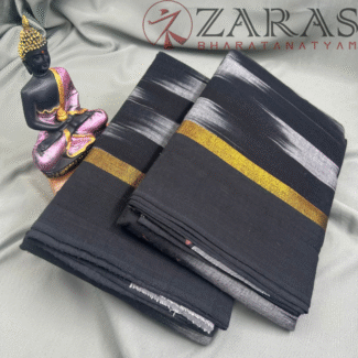 Bharatanatyam Dance Practice Saree