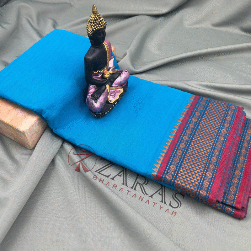 Bharatanatyam Dance Practice Saree