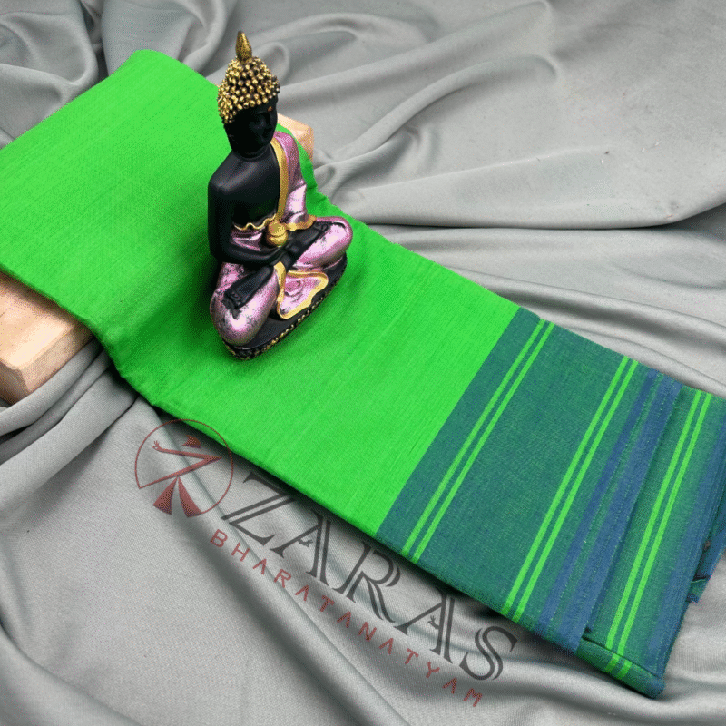 Bharatanatyam Dance Practice Saree