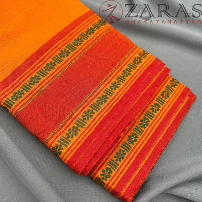 Bharatanatyam Dance Practice saree