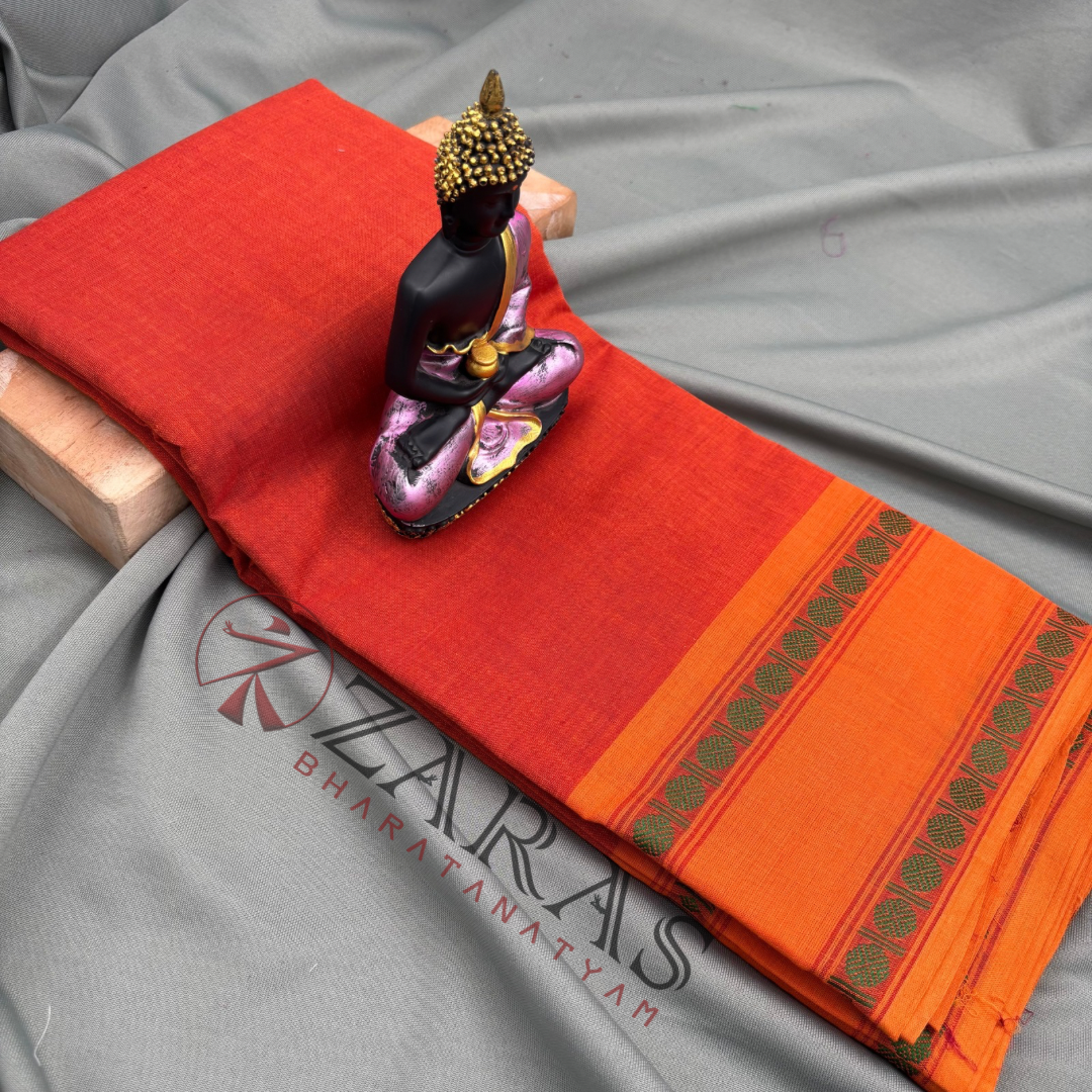 Bharatanatyam Dance Practice saree