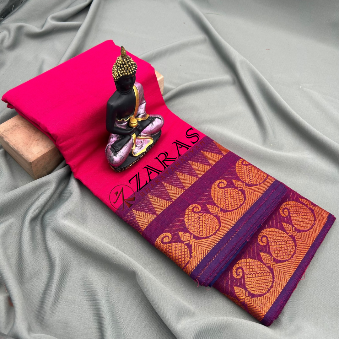 Bharatanatyam Dance Practice Saree