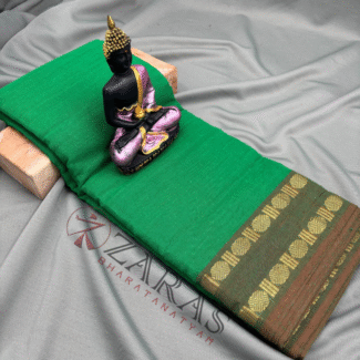Bharatanatyam Dance Practice Saree