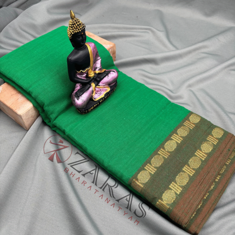 Bharatanatyam Dance Practice Saree
