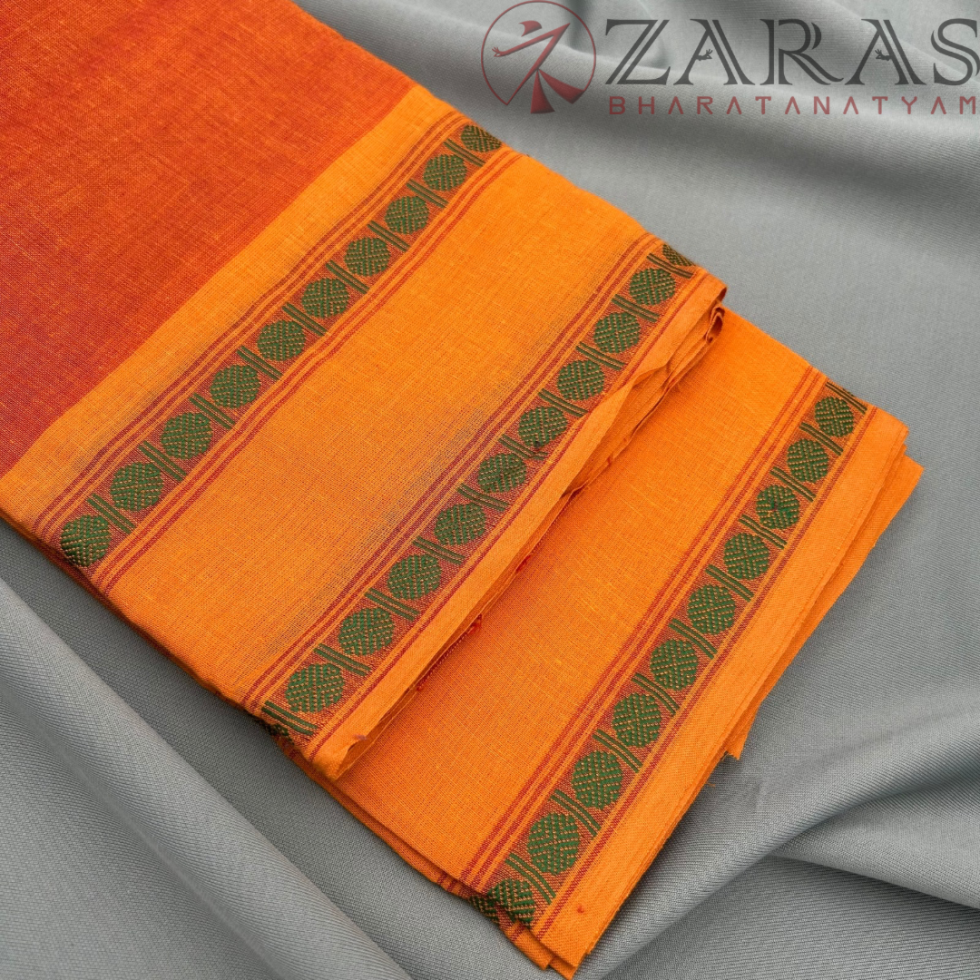 Bharatanatyam Dance Practice Saree