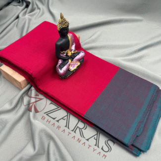 Bharatanatyam Dance Practice Saree