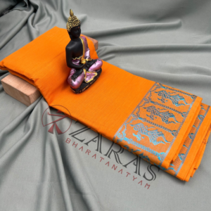 Bharatanatyam Dance Practice saree