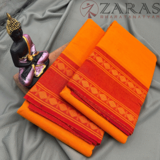 Bharatanatyam Dance Practice Saree