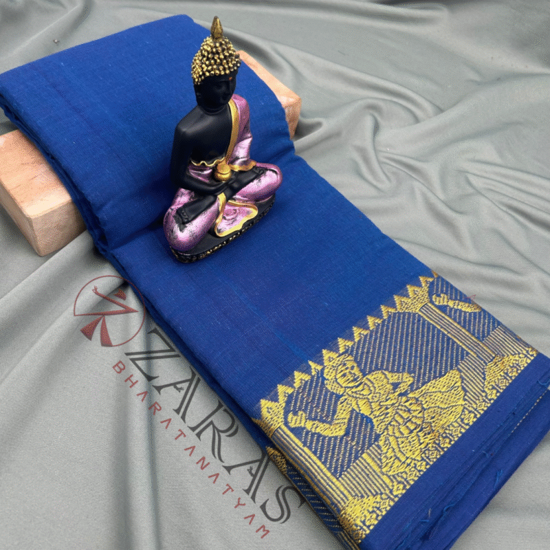 Bharatanatyam Dance Practice Saree