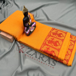 Bharatanatyam Dance Practice Saree