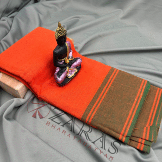Bharatanatyam Dance Practice Saree