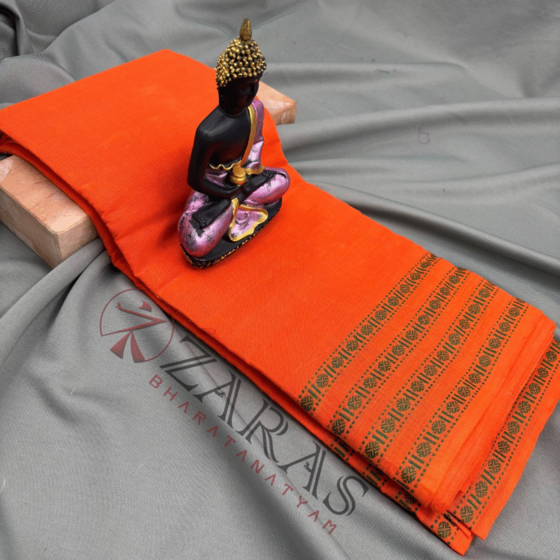 Bharatanatyam Dance Practice Saree