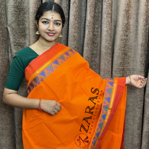 Traditional Bharatanatyam saree, Comfortable Bharatanatyam saree.