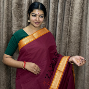 Traditional Bharatanatyam saree, Comfortable Bharatanatyam saree.