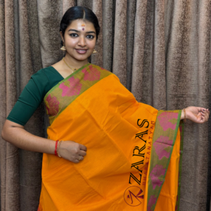 Traditional Bharatanatyam saree, Comfortable Bharatanatyam saree.