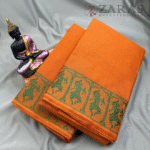 Bharatanatyam Dance Practice Saree