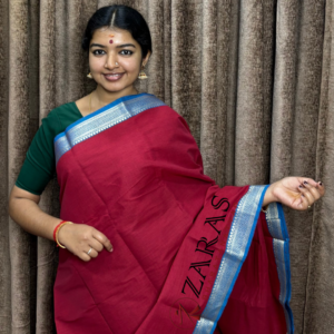 Traditional Bharatanatyam saree, Comfortable Bharatanatyam saree.