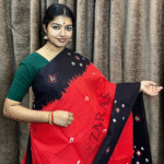 Bharatanatyam Dance Practice saree