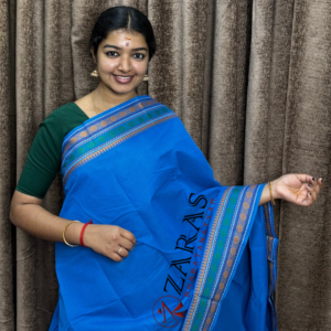 Lightweight Bharatanatyam saree for rehearsal, Traditional Bharatanatyam saree.