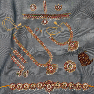 Bharatanatyam dance jewellery