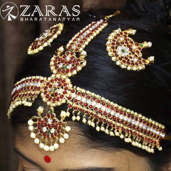 Bharatanatyam Dance Jewellery Headset