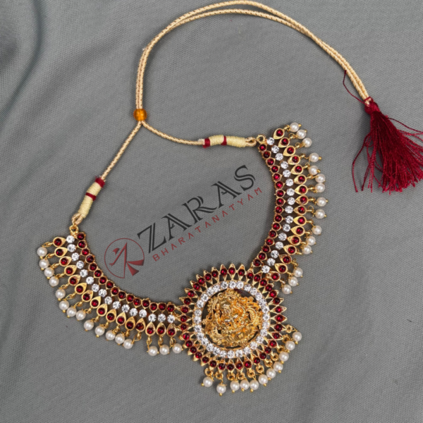 Bharatanatyam kemp Necklace