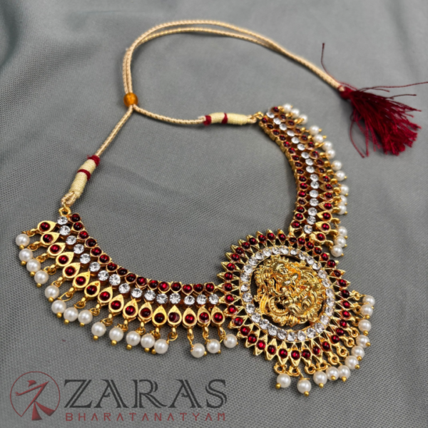 Bharatanatyam kemp Necklace