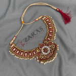 Bharatanatyam kemp Necklace