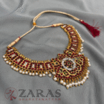 Bharatanatyam kemp Necklace