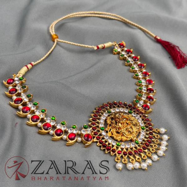 Bharatanatyam kemp Necklace