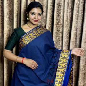 Bharatanatyam Dance Practice saree