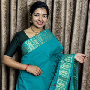 Bharatanatyam Dance Practice saree