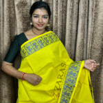 Bharatanatyam Dance Practice saree