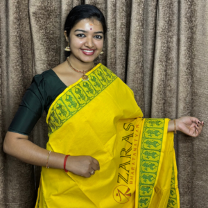 Bharatanatyam Dance Practice saree