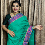Bharatanatyam Dance Practice saree