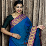 Bharatanatyam Dance Practice saree