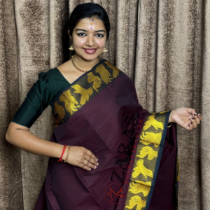 Bharatanatyam Dance Practice saree