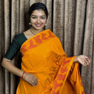 Bharatanatyam Dance Practice saree